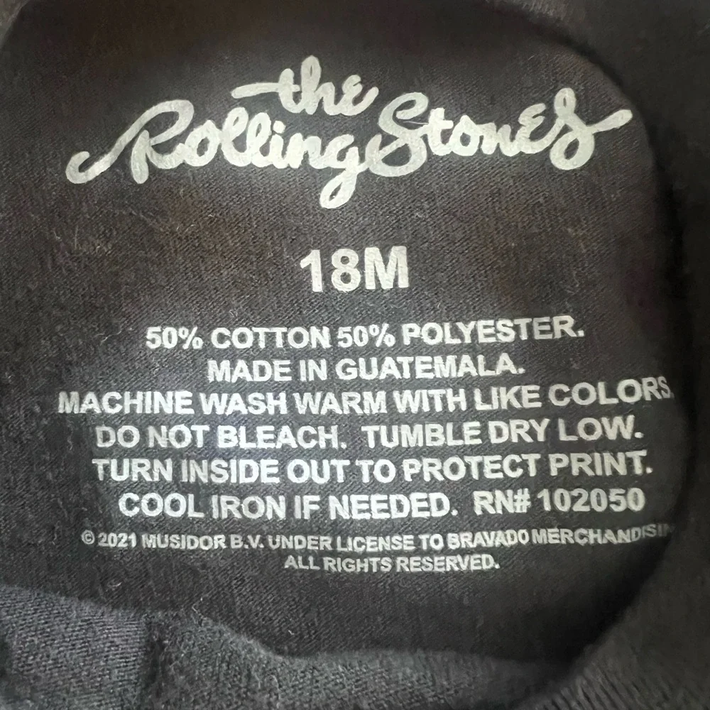 Rolling Stones Black Graphic Tee - Picture 5 of 5